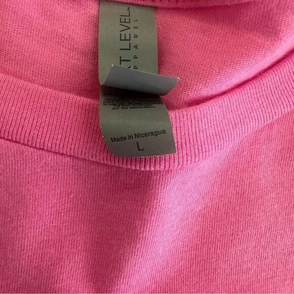 Local Wake Unisex Pink Graphic Print T-Shirt Size L - Picture 2 of 2